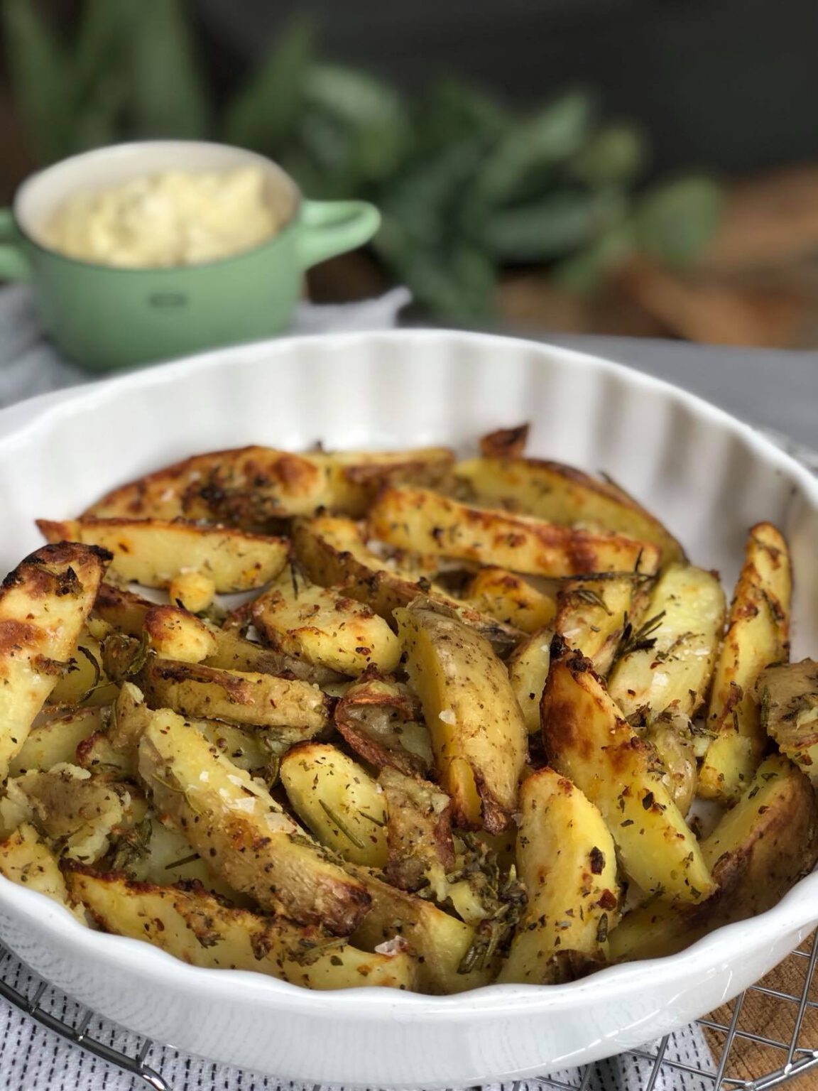 Krokante Aardappeltjes Met Citroen Uit De Oven Familie Over De Kook