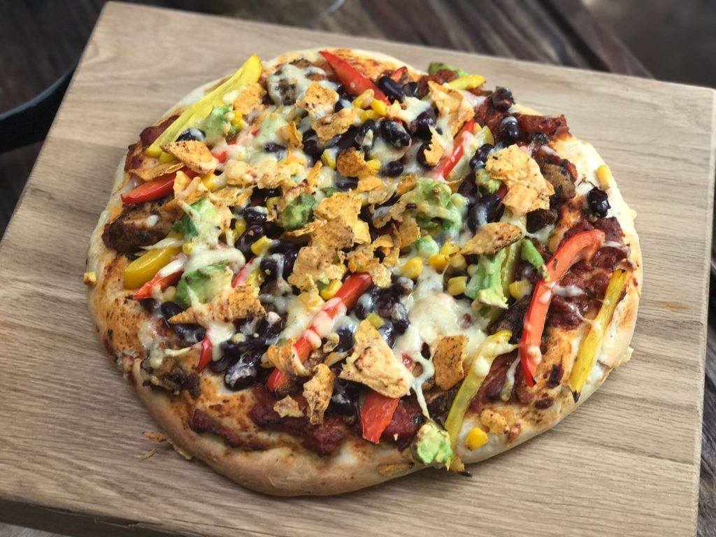 Big American pizzabodem