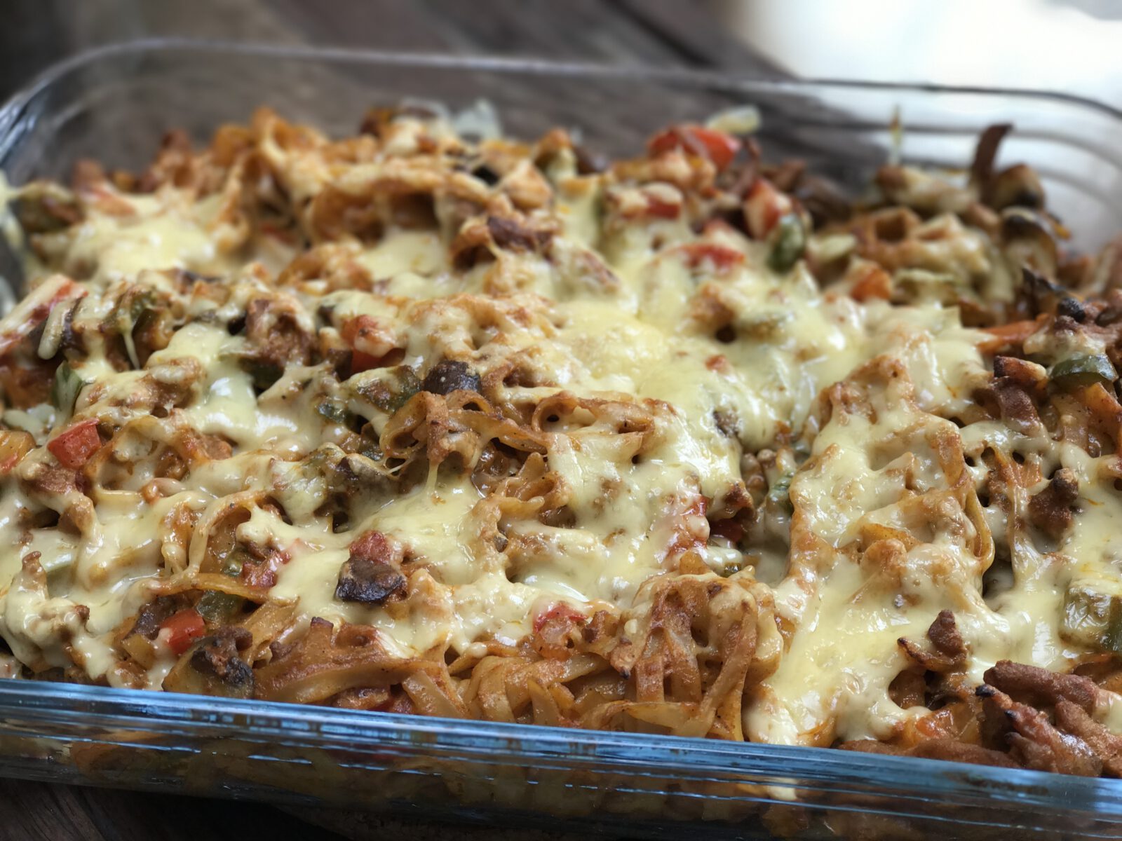 shoarma bami ovenschotel: met verrassing!