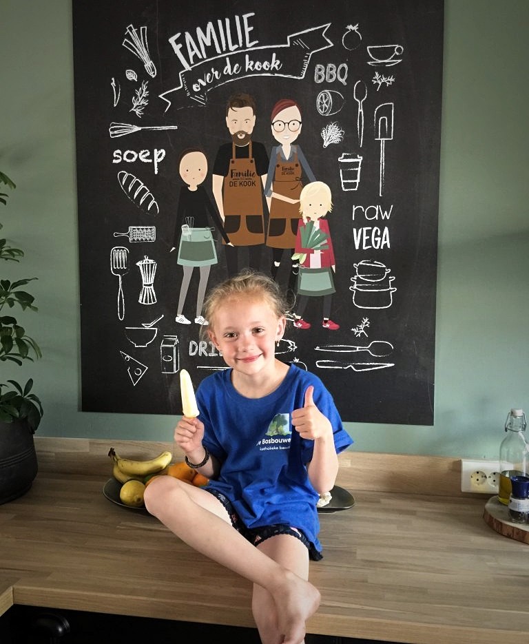 Yoghurt mango ijs zelf maken zonder ijsmachine