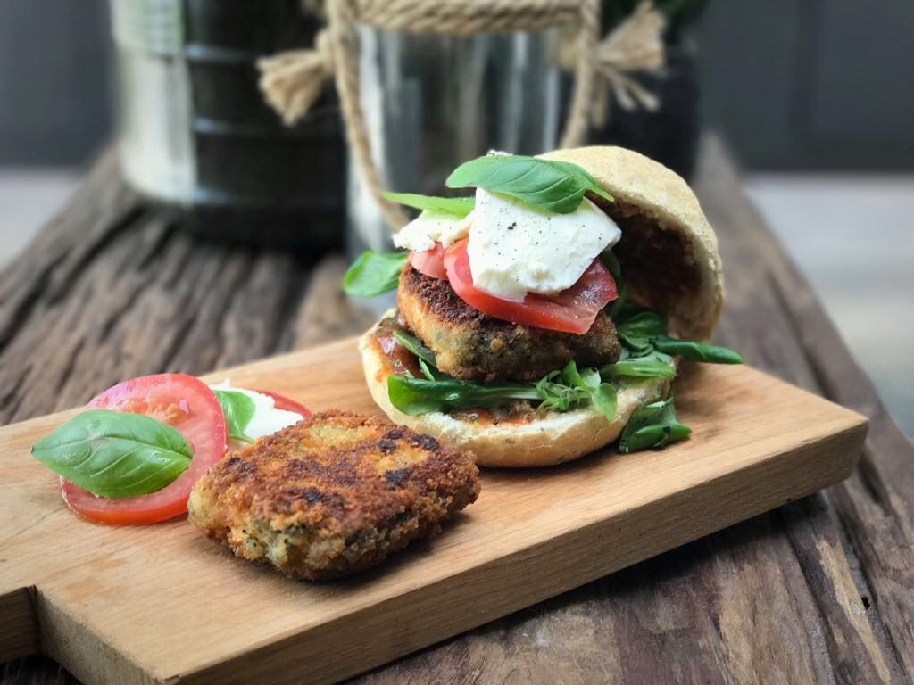 Broodjes tip: Italiaanse bol met vegetarische Toscaanse carré