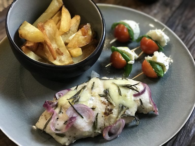 kip in limoncello ovenschotel