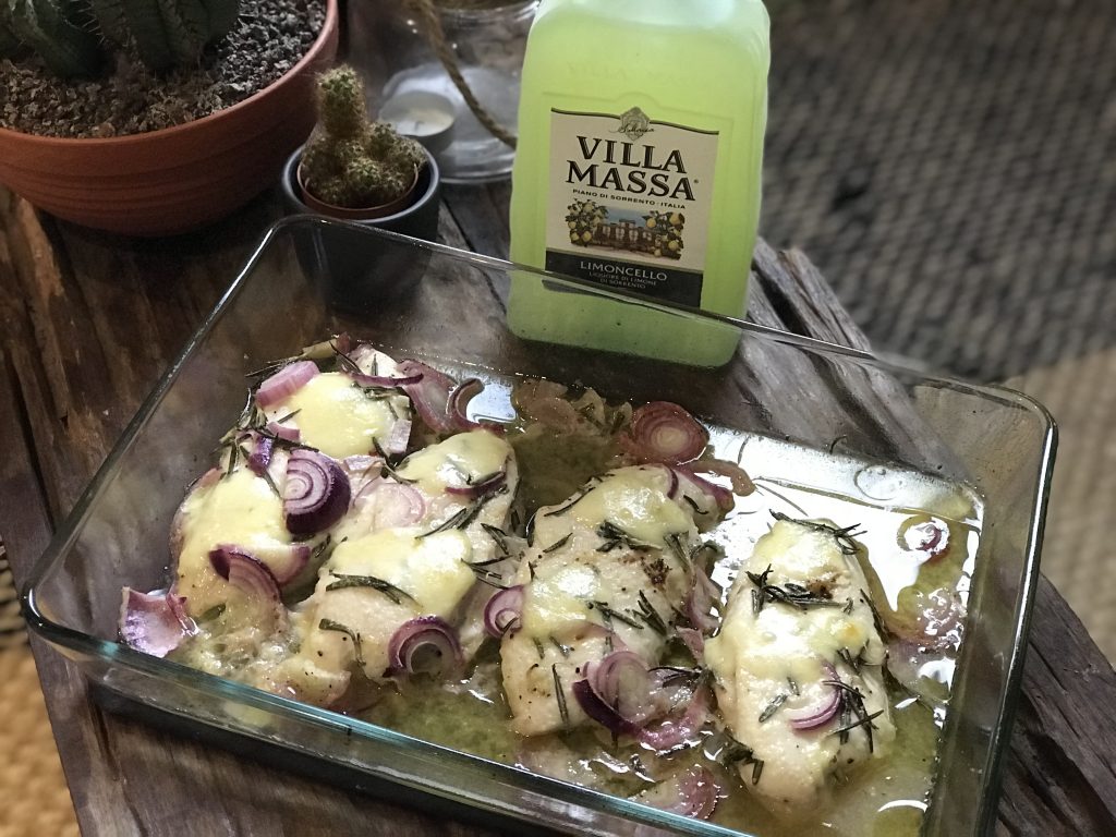 kip in limoncello ovenschotel