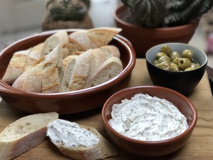 Kruidenroomkaas maken met gedroogde kruiden