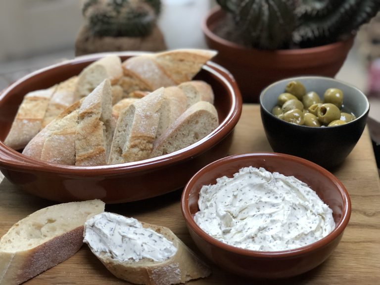Kruidenroomkaas maken met gedroogde kruiden