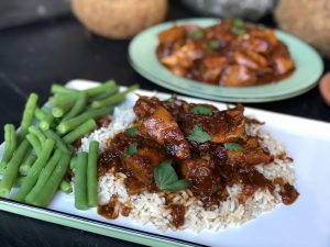 Surinaamse kip stoofpot