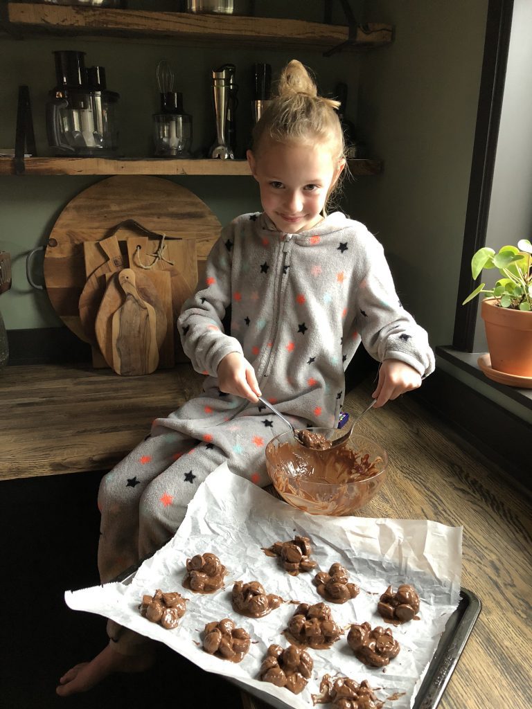 recept kruidnotenrotsjes met fudge maken als Sinterklaasrecept