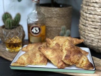 appelflappen met Licor 43 en amandelspijs