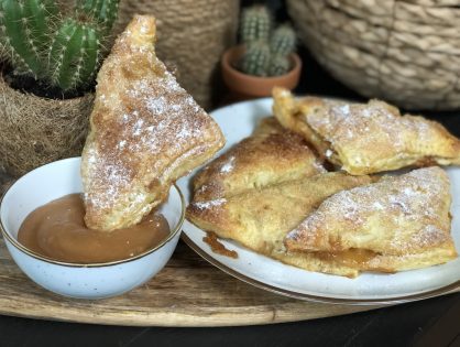 appelflappen met salted caramel