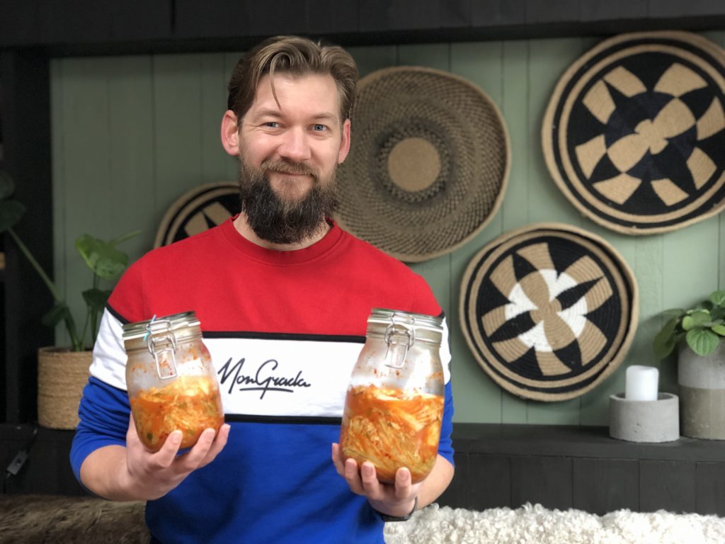 recept zelf kimchi maken en laten fermenteren