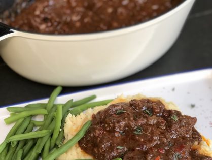 Stoofvlees in rode wijn maken