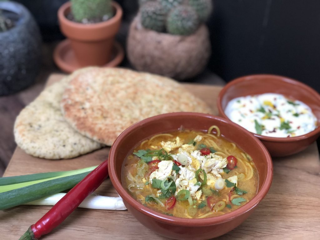 recept zelf Thaise kippensoep maken