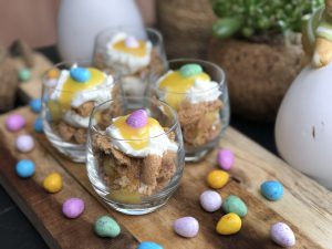 trifle met amaretti, mascarpone en lemon curd