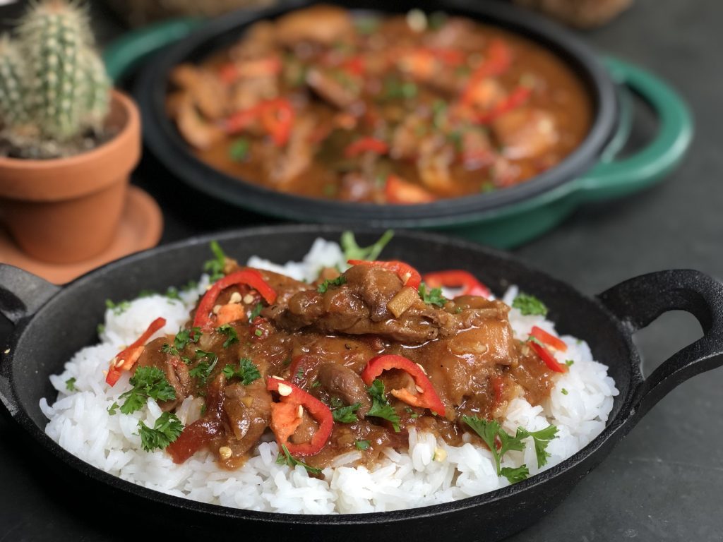 recept Javaanse kip met rijst