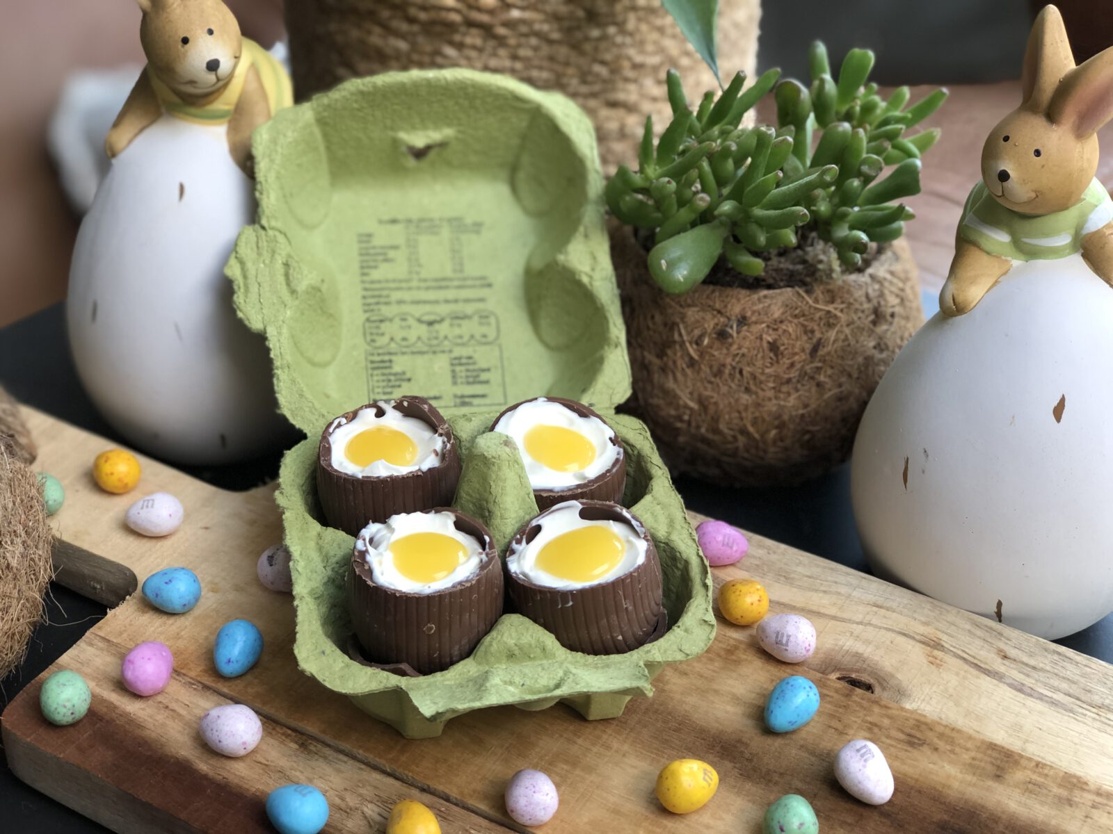 gevulde chocolade paaseieren