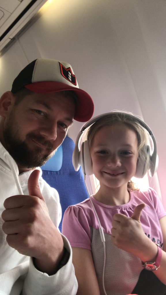 Toch wel spannend vliegen