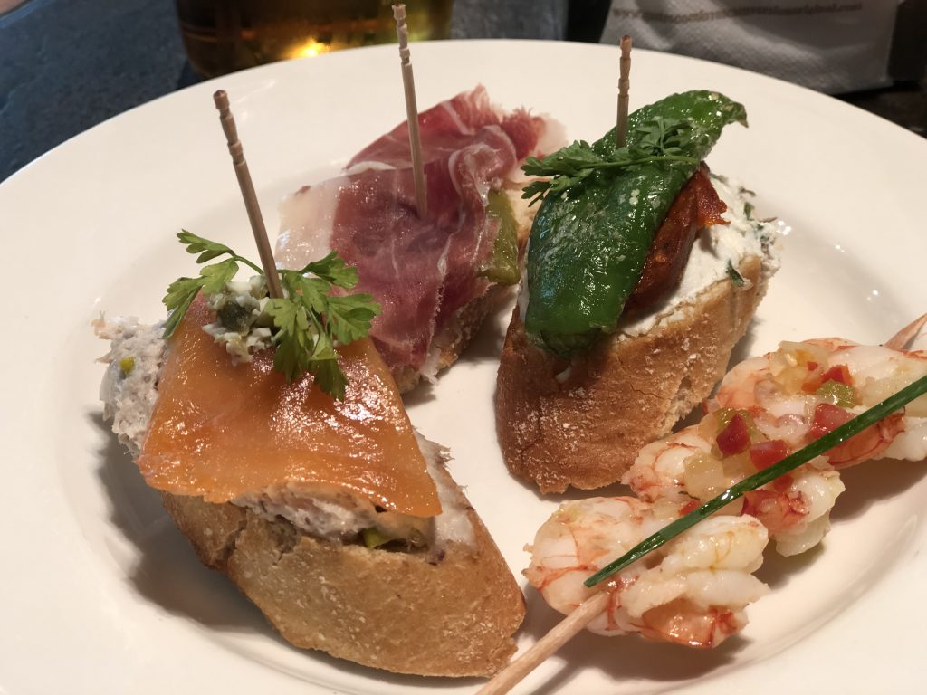 Spaanse Pinchos bij Orio in Valencia