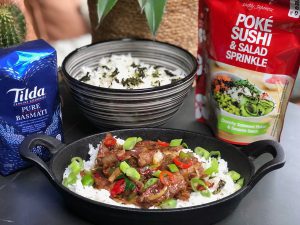 Thaise biefstuk met Thaise roerbakgroenten