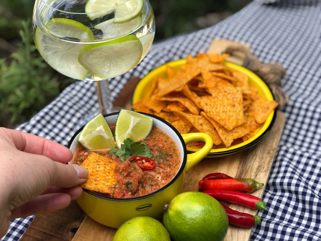 recept pittige Mexicaanse salsa saus