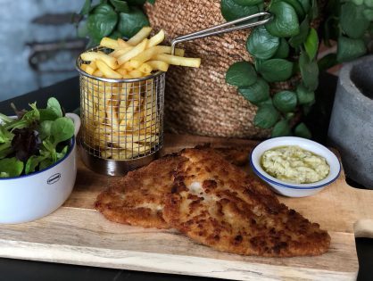 Scholfilet met ravigottesaus en friet