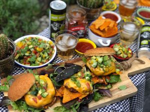 Mexicaanse burger met frisse salsa