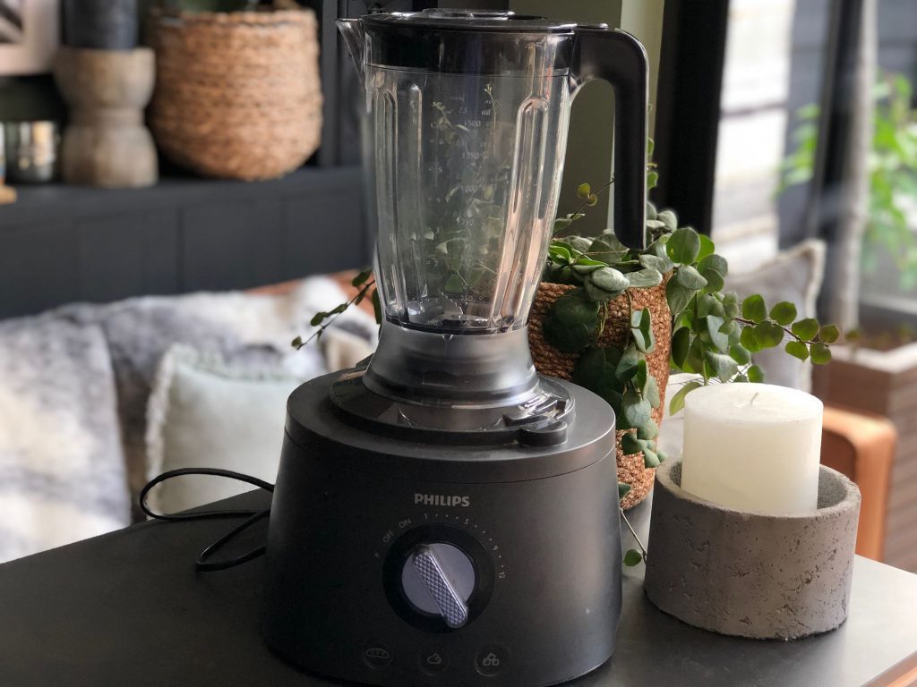 blender in combinatie met een foodprocessor