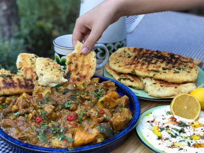 recepten met aubergine