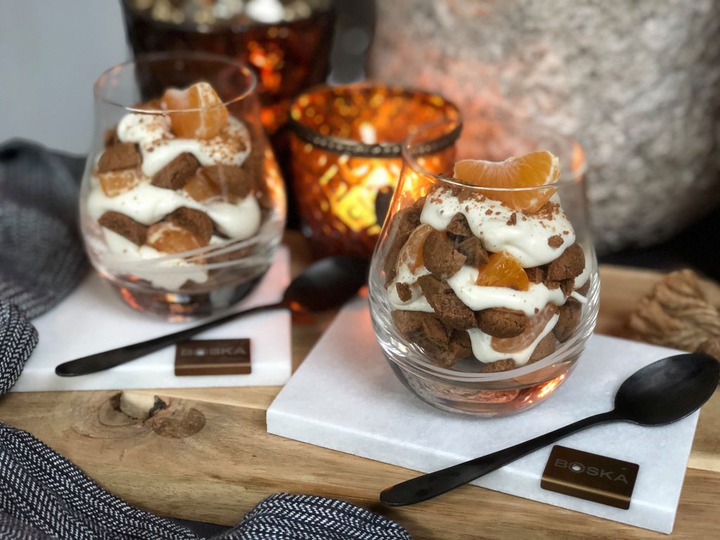 tiramisu met kruidnoten en mandarijn recept