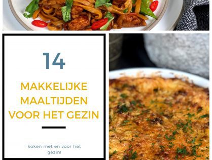 14 makkelijke maaltijden voor het gezin