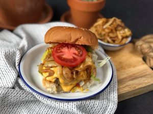 zelf een cheeseburger maken
