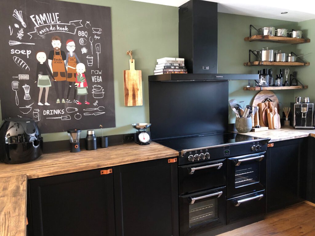 onze keuken toen, nu en in de toekomst