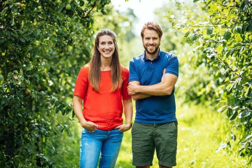 Stijn en Stephanie oprichters van  Boerschappen