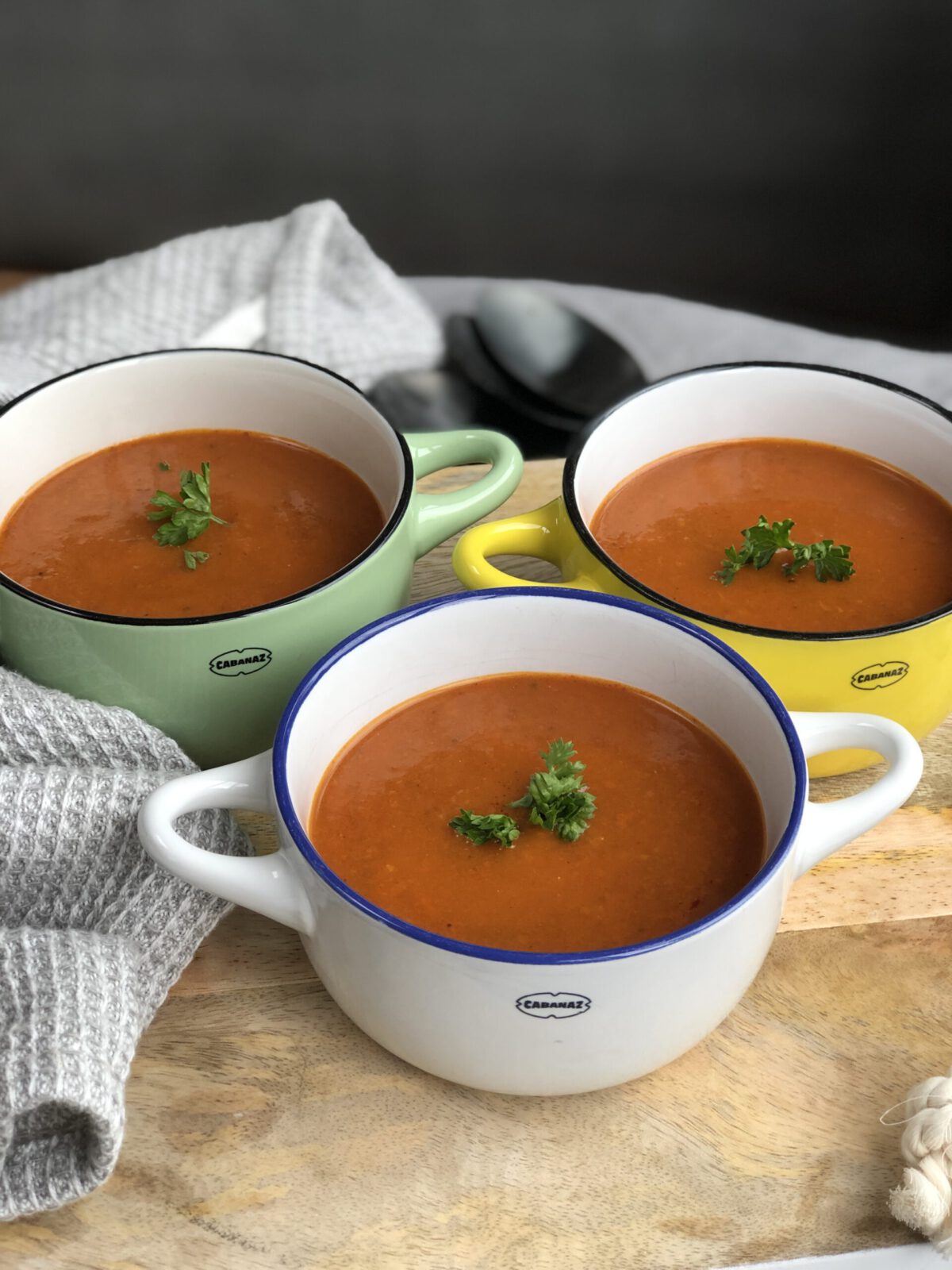 tomatensoep met paprika