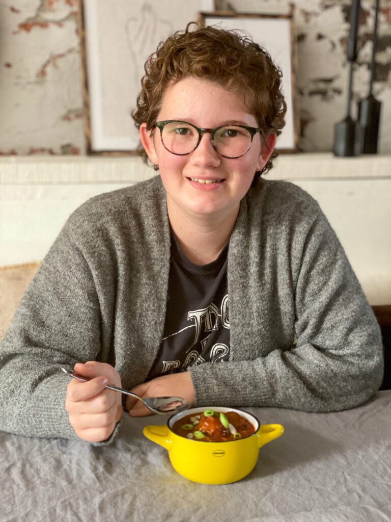 Beaudine haar favoriete soep is Chinese tomatensoep