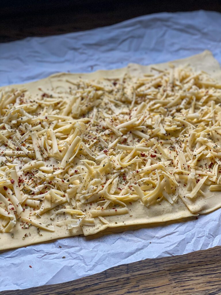 pittige kaasvlinders maken 