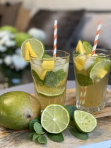 alcoholvrij Mojito met mango