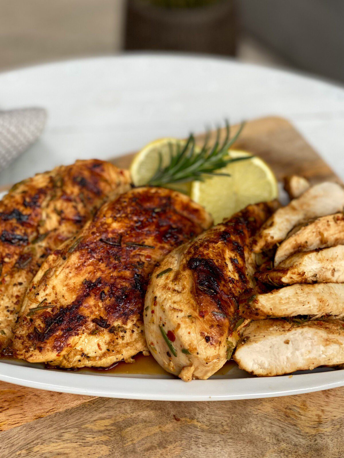 kipfilet met champignonsroomsaus met spek