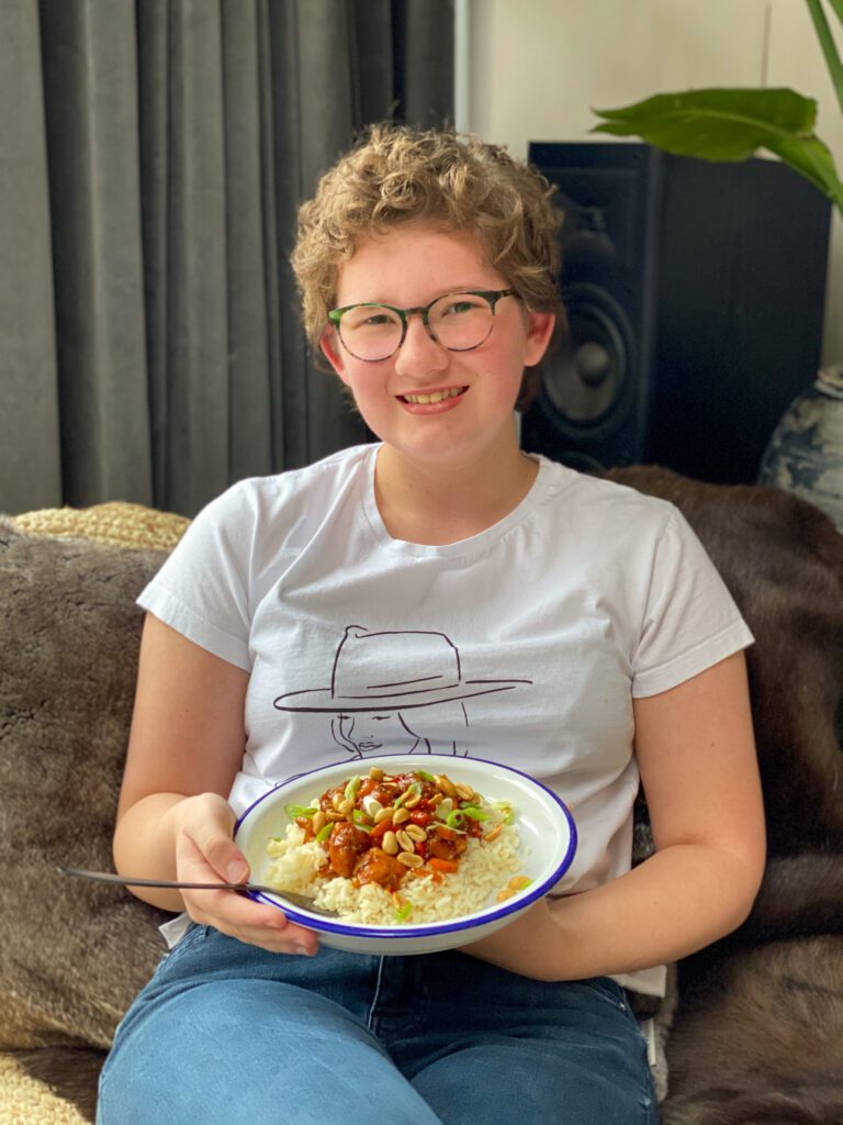Beaudine vind paprika gelukkig tegenwoordig lekker