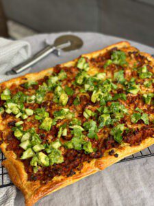 Mexicaanse vegetarische plaattaart