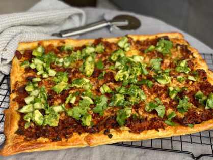 Mexicaanse vegetarische plaattaart