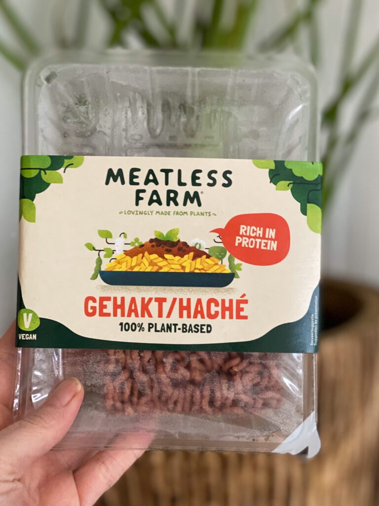 vegetarisch gehakt van Meatless Farm
