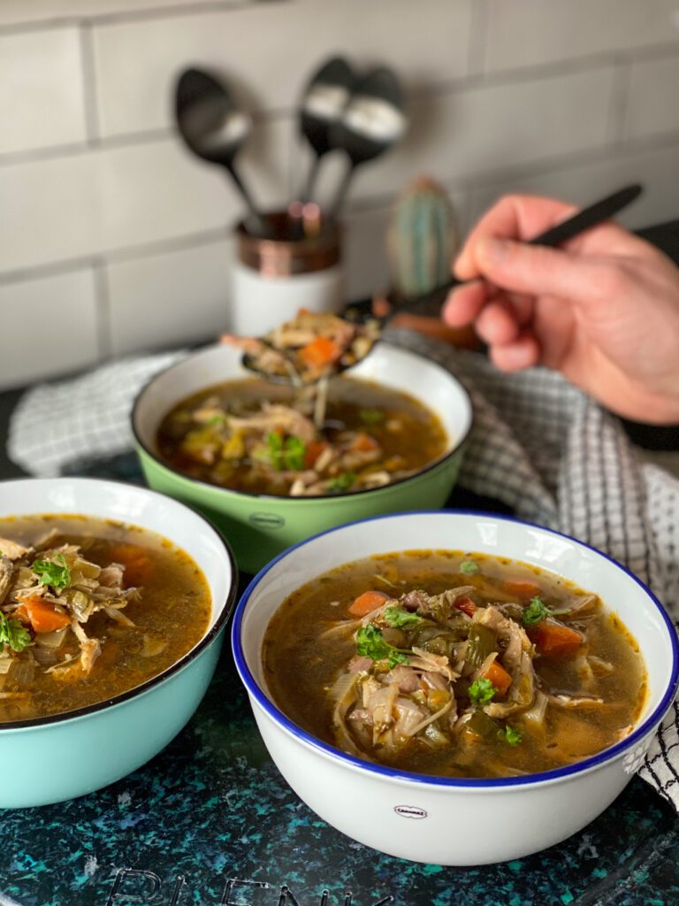 kippensoep met soepkip