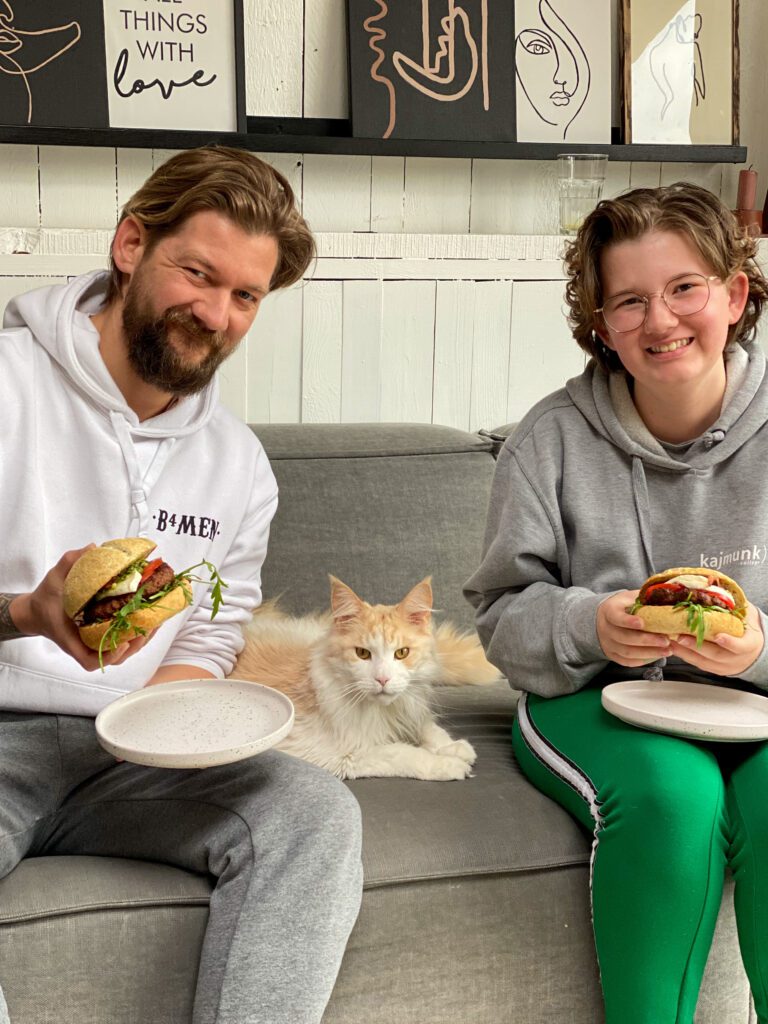 hamburger op Italiaanse wijze 