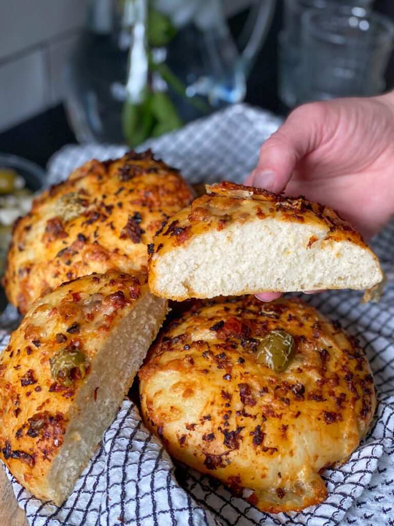 zachte broodjes met tapenade