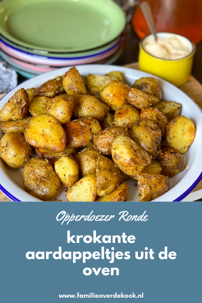krokant gebakken aardappeltjes uit de oven
