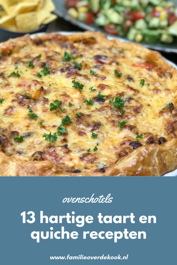recepten hartige taart en quiche 