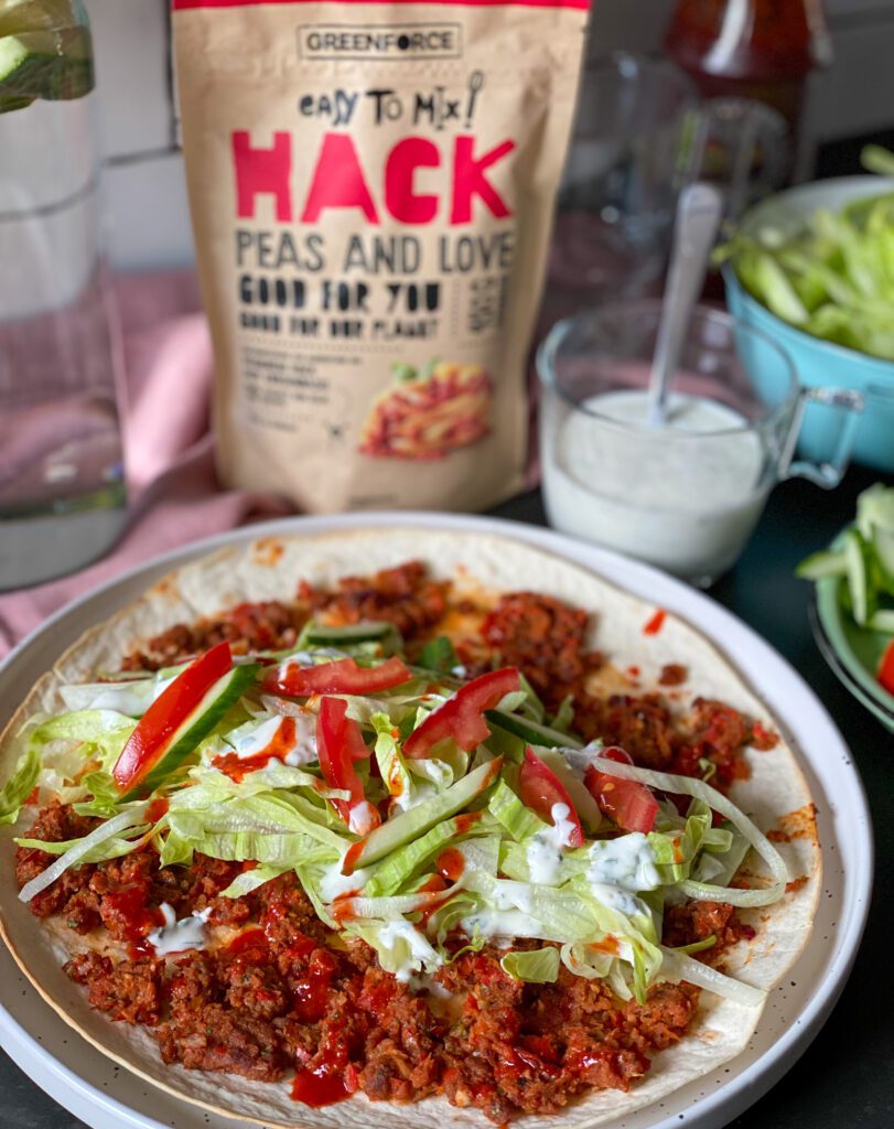 Vegetarische Turkse pizza