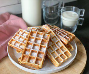 wafels maken met karnemelk