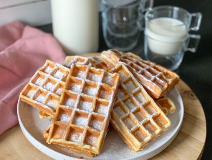 wafels maken met karnemelk