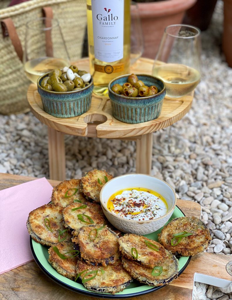 krokante aubergine snacks 